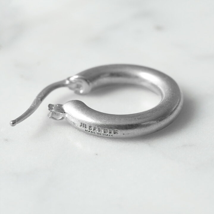 楽天市場】JIL SANDER ジルサンダー フープピアス OUR NEW Orecchini 