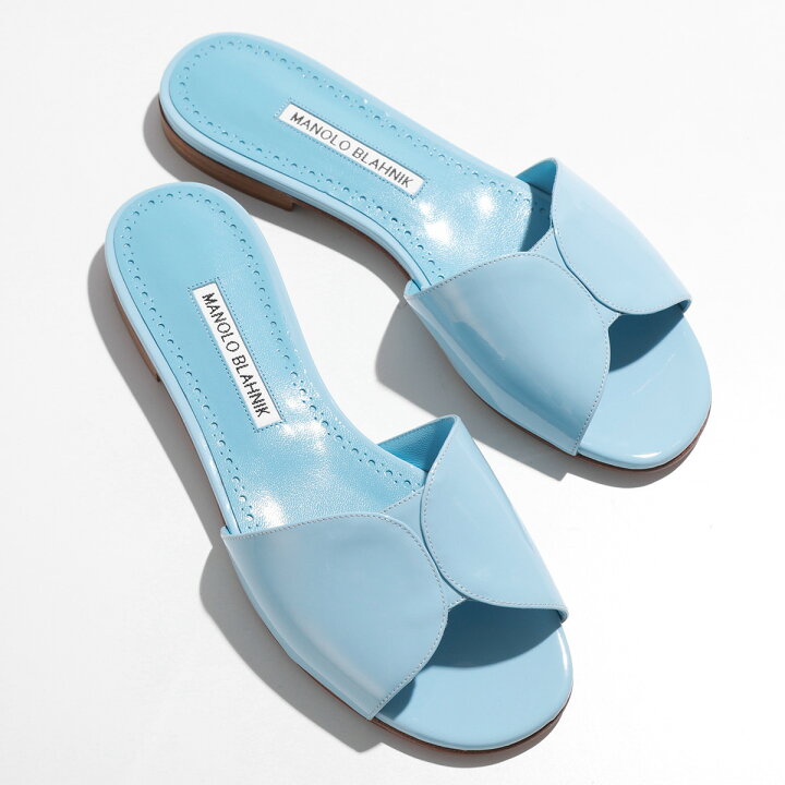 楽天市場】MANOLO BLAHNIK マノロブラニク ミュール HOURAMUFLAT 010  