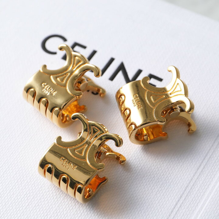 楽天市場】CELINE セリーヌ ヘアクリップ MINI HAIR CLAWS 