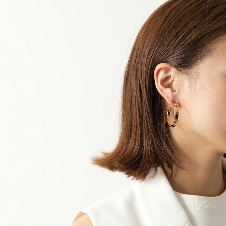 楽天市場】TORY BURCH トリーバーチ ピアス MILLER STUD HOOP ミラー 