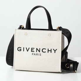 GIVENCHY ジバンシィ ショルダーバッグ G-TOTE MINI TOTE BAG BB50N0B1DR レディース ハンドバッグ キャンバス ロゴ 鞄 255/BEIGE/BLACK