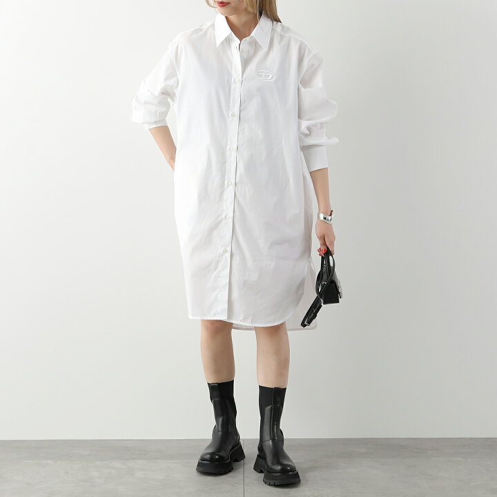 楽天市場】DIESEL ディーゼル シャツワンピース D-LUNAR-B ABITO  