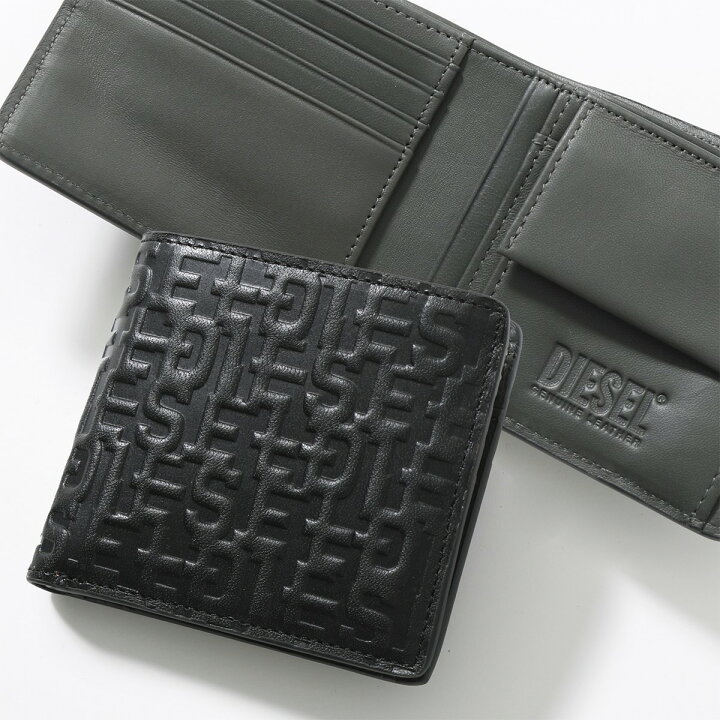 楽天市場】DIESEL ディーゼル 二つ折り財布 BI-FOLD COIN S X09338  