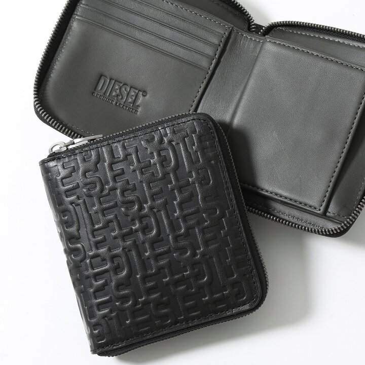 楽天市場】DIESEL ディーゼル 二つ折り財布 BI-FOLD COIN ZIP M X09337 