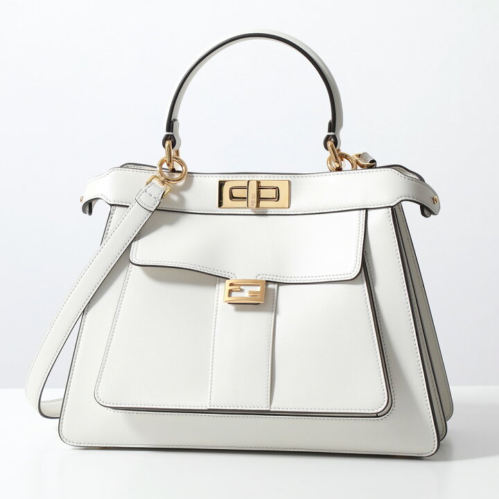 楽天市場】FENDI フェンディ ハンドバッグ PEEKABOO ピーカブー 8BN321 