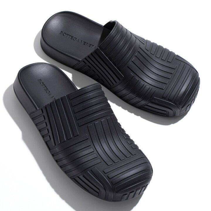 未使用 BOTTEGA VENETA ボッテガヴェネタ Slider Quilted Rubber  