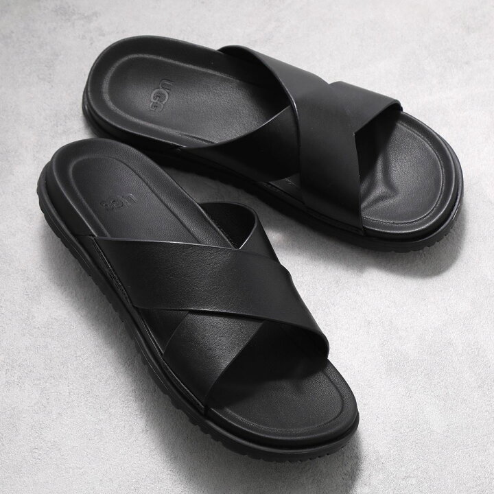 楽天市場】UGG アグ スライドサンダル WAINSCOTT SLIDE ウェイン 