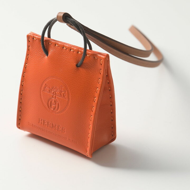 楽天市場】HERMES エルメス チャーム サックオランジュ SAC ORANGE  
