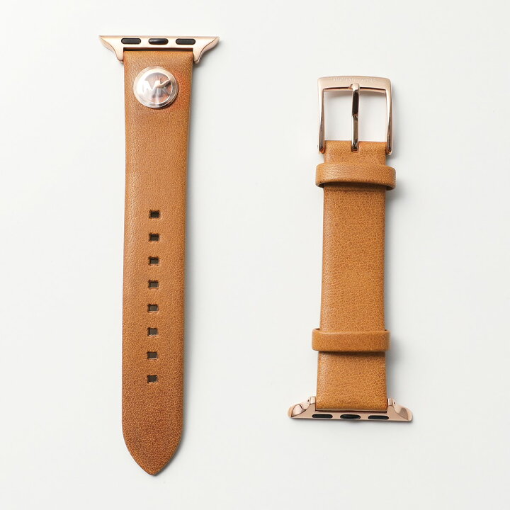 楽天市場】MICHAEL KORS マイケルコース Apple Watch Band LEATHER  