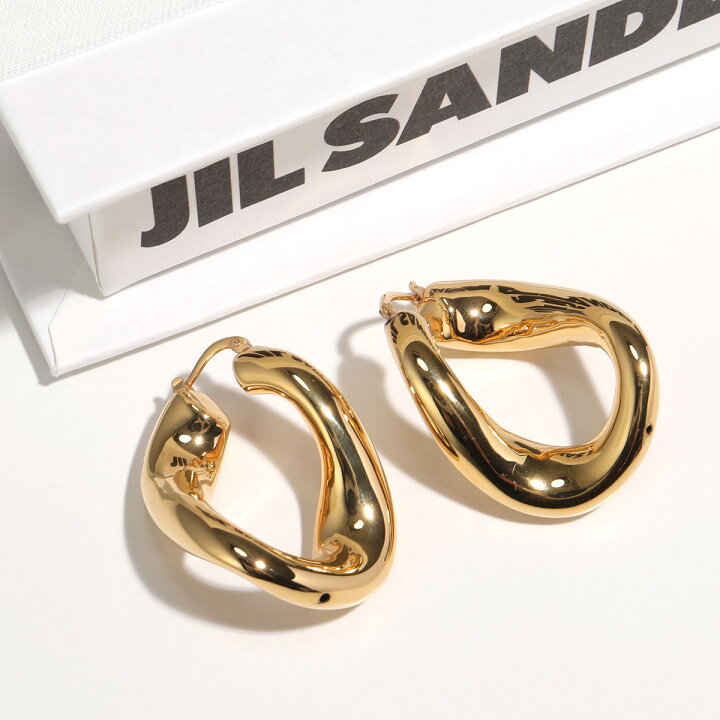 楽天市場】JIL SANDER ジルサンダー フープピアス J12VG0034 J12037  
