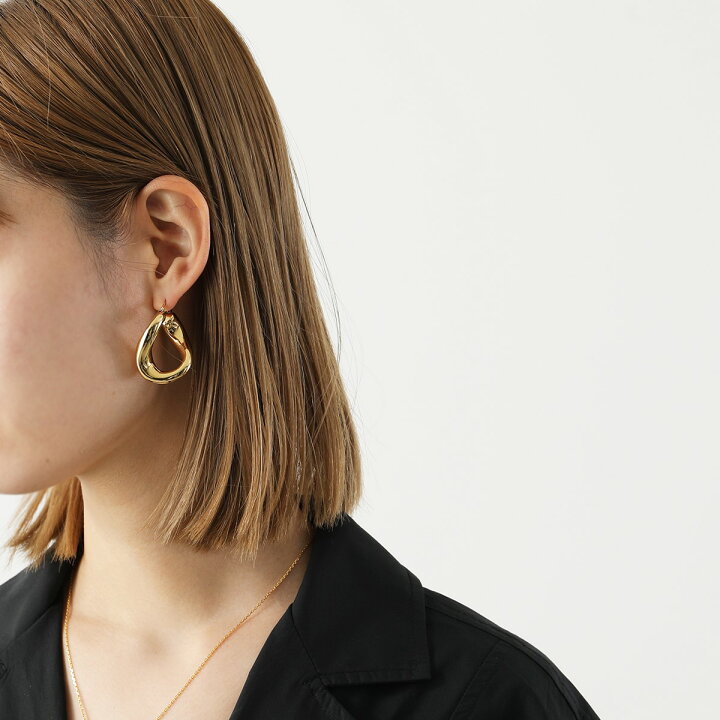 楽天市場】JIL SANDER ジルサンダー フープピアス J12VG0034 J12037  
