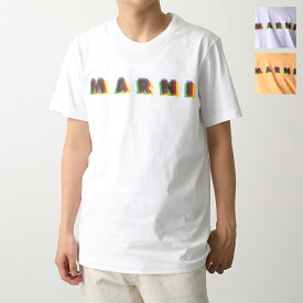 MARNI マルニ 半袖Tシャツ HUMU0198PE USCV16 メンズ 3Dロゴ ロゴT コットン クルーネック カラー3色【po_fifth】