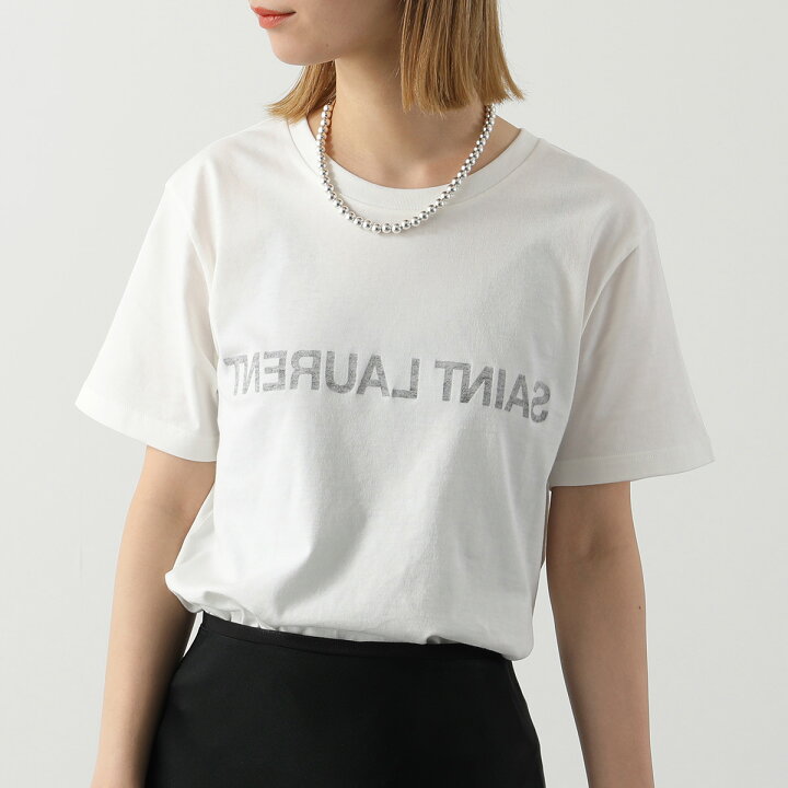 楽天市場】SAINT LAURENT サンローラン Tシャツ 665234 Y36HE Y37AW 