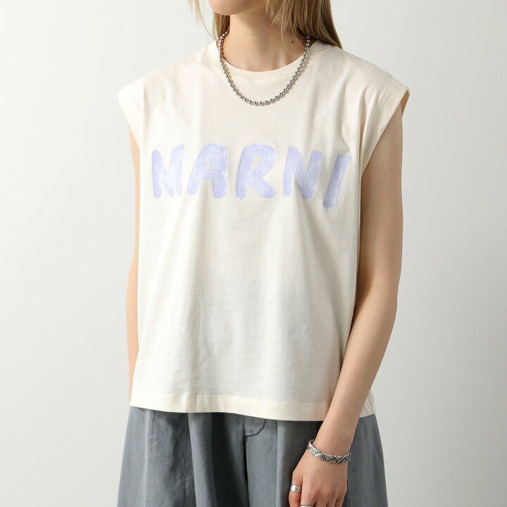 楽天市場】MARNI マルニ ノースリーブ Tシャツ THJE0306P0 USCS11 