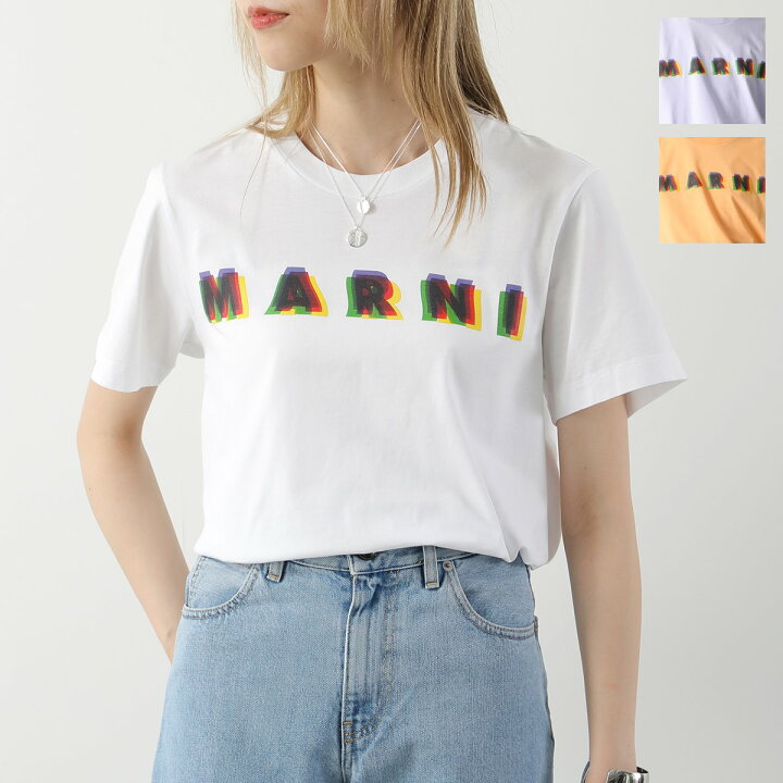 楽天市場】MARNI マルニ 半袖Tシャツ HUMU0198PE USCV16 レディース 3D 