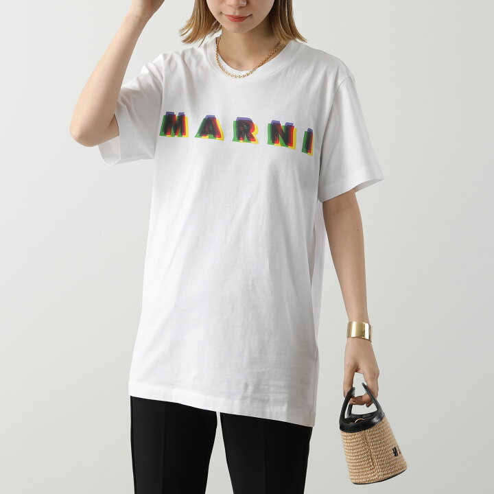 楽天市場】MARNI マルニ 半袖Tシャツ HUMU0198PE USCV16 レディース 3D 