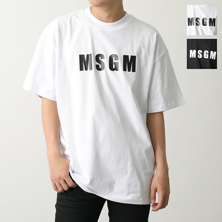 楽天市場】MSGM エムエスジーエム Tシャツ 3440 MM163 メンズ クルー  