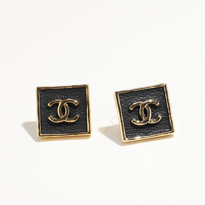 楽天市場】CHANEL シャネル ピアス ABA757 B10895 レディース レザー 