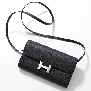 HERMES GX V_[obO RX^X O gD[S[ CONSTANCE LONG TOGO 080125CK fB[X EPSOM Gv\ U[ W HS z SV  BLACK