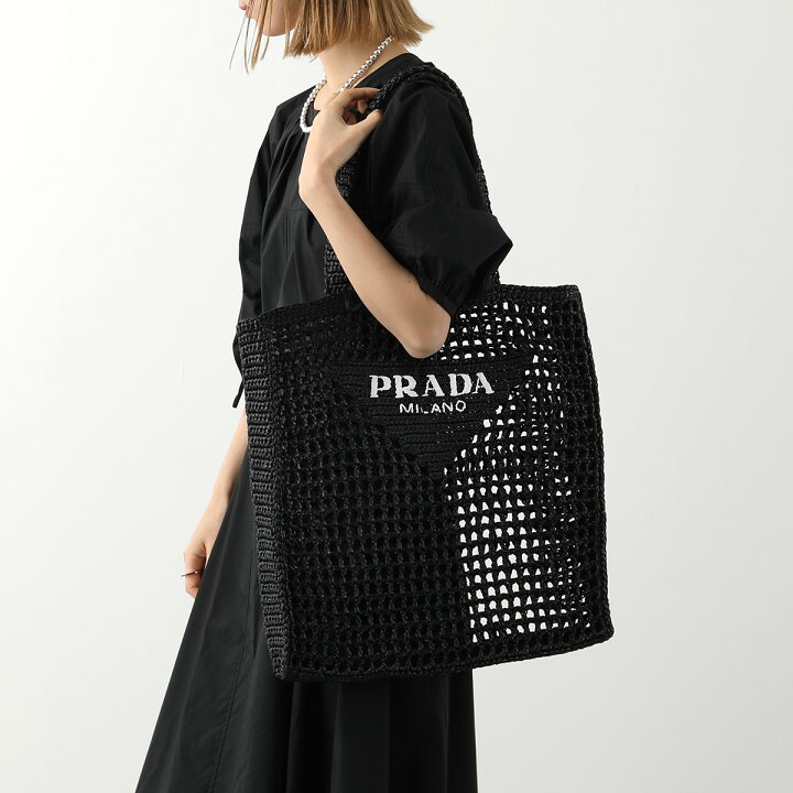 楽天市場】PRADA プラダ トートバッグ RAFIA ラフィア 2VG105 OOO 2A2T  
