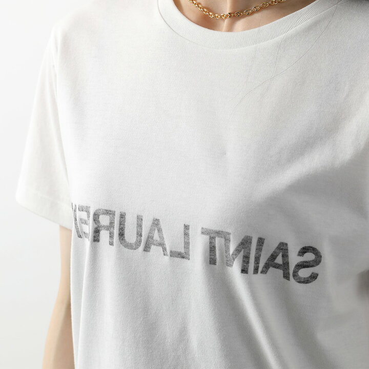 楽天市場】SAINT LAURENT サンローラン Tシャツ 663278 Y37AW 