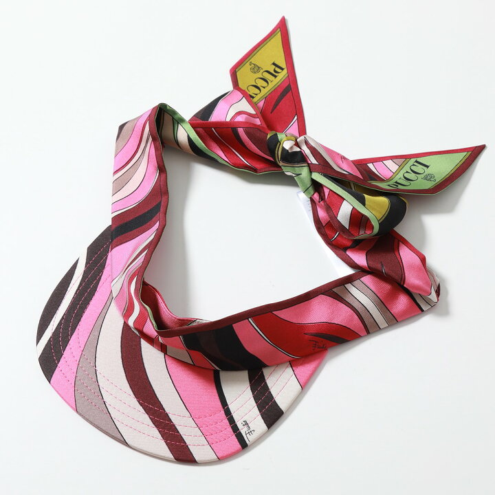 楽天市場】EMILIO PUCCI エミリオプッチ サンバイザー VISOR Fiamme 