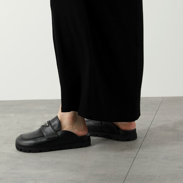 楽天市場】PRADA プラダ ミュールサンダル 2S2956 8NQ 