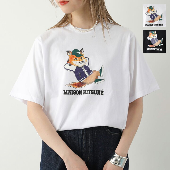 楽天市場】MAISON KITSUNE メゾンキツネ 半袖Tシャツ DRESSED FOX  