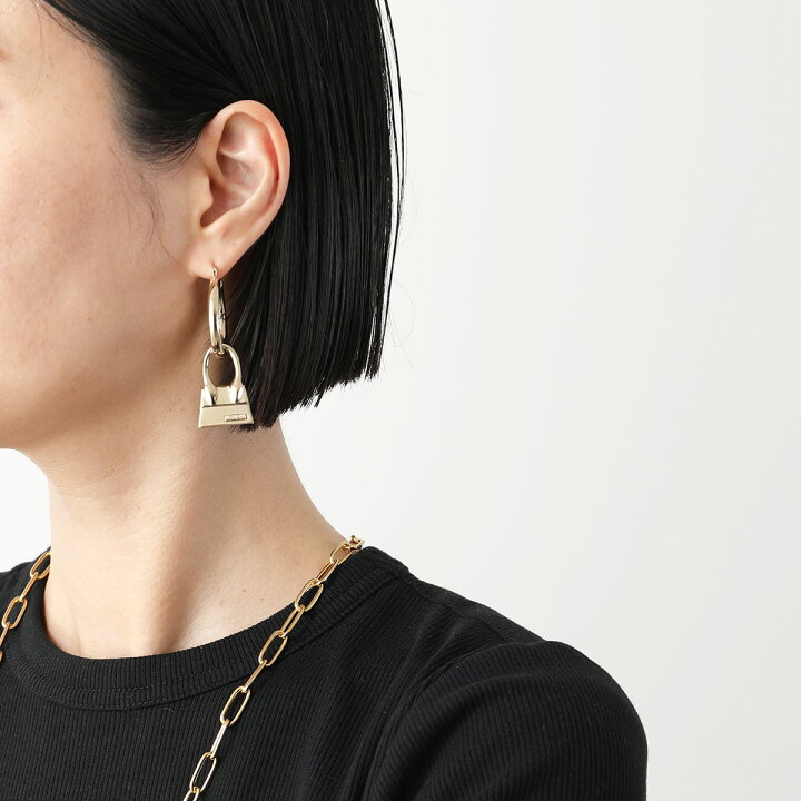 楽天市場】JACQUEMUS ジャックムス ピアス Les creoles Chiquito レ 