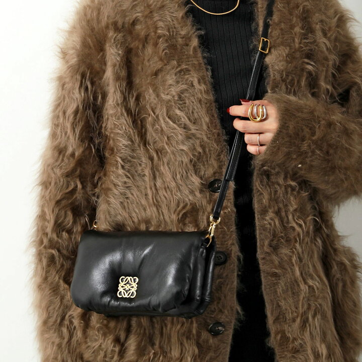 楽天市場】LOEWE ロエベ ショルダーバッグ GOYA PUFFER MINI パファー  