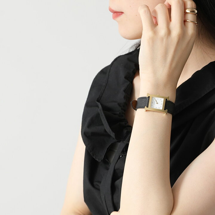 楽天市場】HERMES エルメス 腕時計 Hウォッチ H watch PM 25mm  