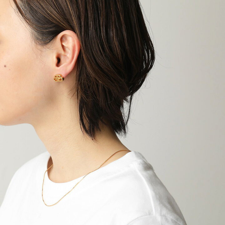 楽天市場】BALENCIAGA バレンシアガ ピアス BB STUD スタッド 594709 