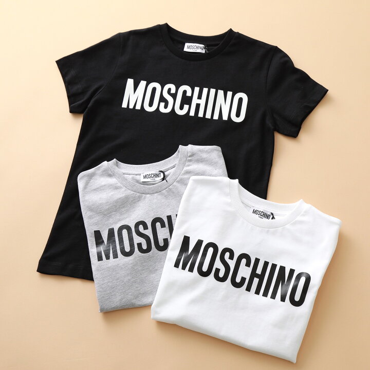 楽天市場】MOSCHINO KIDS モスキーノ キッズ 半袖Tシャツ HWM03L LAA02 