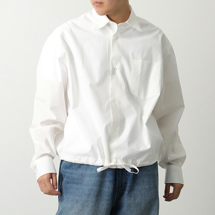 楽天市場】ami paris アミパリス シャツ HSH101.CO0014 メンズ 長袖 胸 