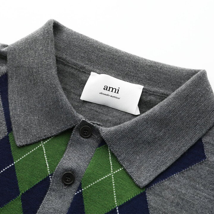 楽天市場】ami paris アミパリス セーター HPL303.KN0005 メンズ 