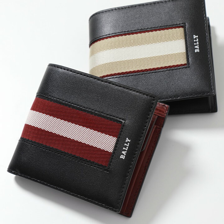 楽天市場】BALLY バリー 二つ折り財布 BRIBEL.DSH メンズ ミニ財布  