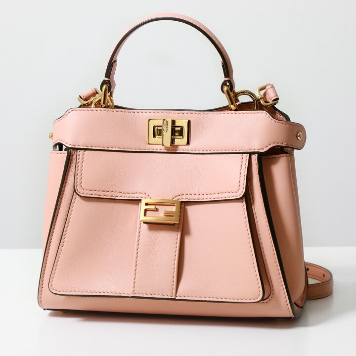 楽天市場】FENDI フェンディ ハンドバッグ PEEKABOO MINI ピーカブー 