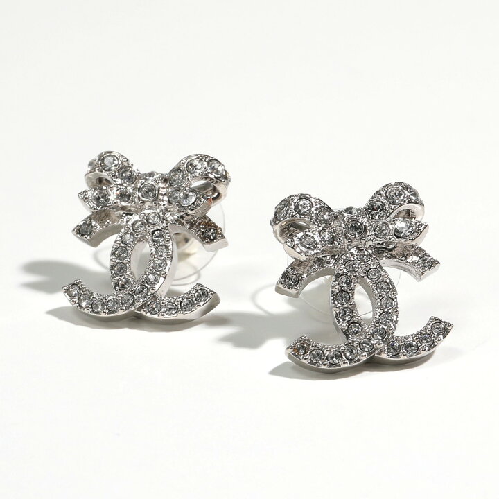 楽天市場】CHANEL シャネル ピアス ABA922 B10960 レディース リボン  