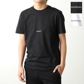 GIVENCHY ジバンシィ 半袖 Tシャツ BM71F83Y6B メンズ ちびロゴ ロゴT コットン クルーネック カラー2色