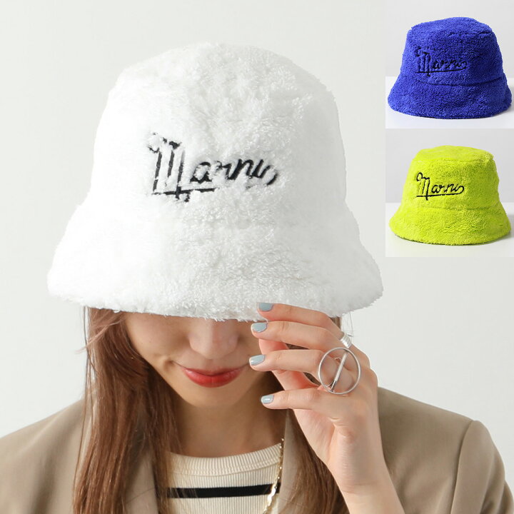 楽天市場】MARNI マルニ バケットハット CLMC0055S0 UTP726 レディース 