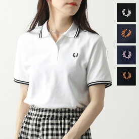 FRED PERRY フレッドペリー ポロシャツ TWIN TIPPED FRED PERRY SHIRT G3600 レディース 鹿の子 ロゴ刺繍 半袖 カラー5色