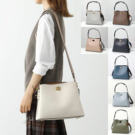 COACH コーチ ショルダーバッグ Willow Shoulder C2590 レディース トートバッグ ハンドバッグ カラーブロック レザー クロスボディ 鞄 カラー8色