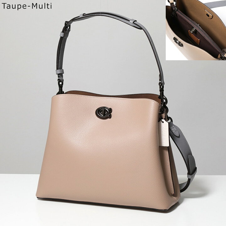楽天市場】COACH コーチ ショルダーバッグ Willow Shoulder ウィロー 