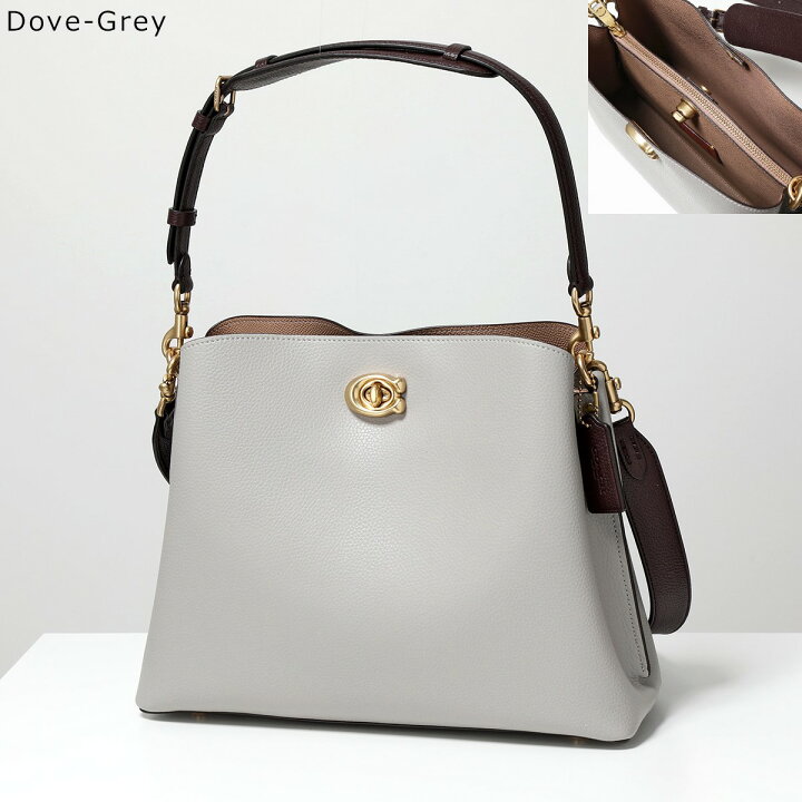 楽天市場】COACH コーチ ショルダーバッグ Willow Shoulder ウィロー 