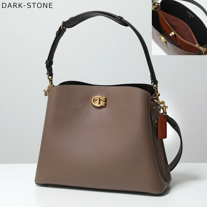 楽天市場】COACH コーチ ショルダーバッグ Willow Shoulder ウィロー  
