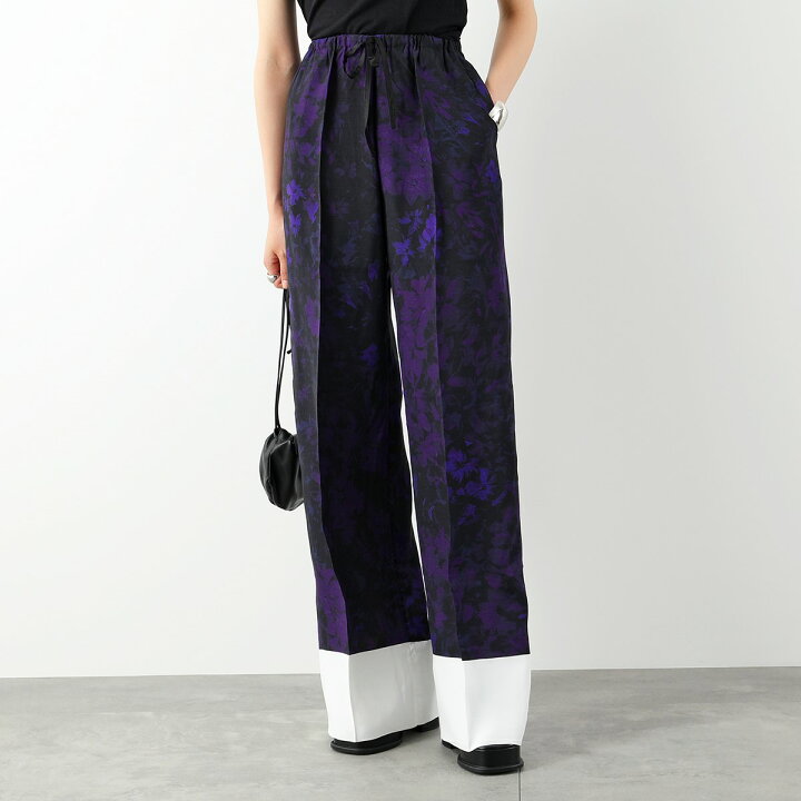 楽天市場】DRIES VAN NOTEN ドリスヴァンノッテン ワイドパンツ PUVIS  