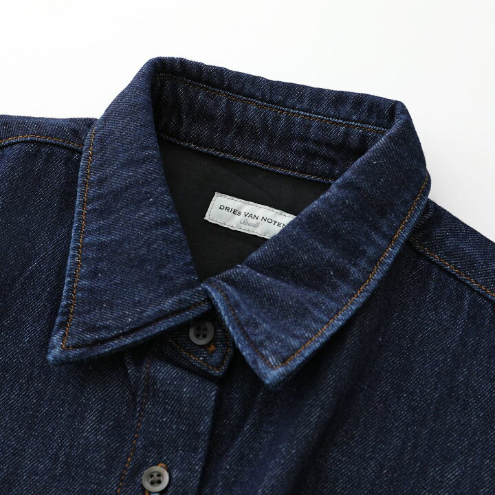 楽天市場】DRIES VAN NOTEN ドリスヴァンノッテン デニムシャツ CASIA 