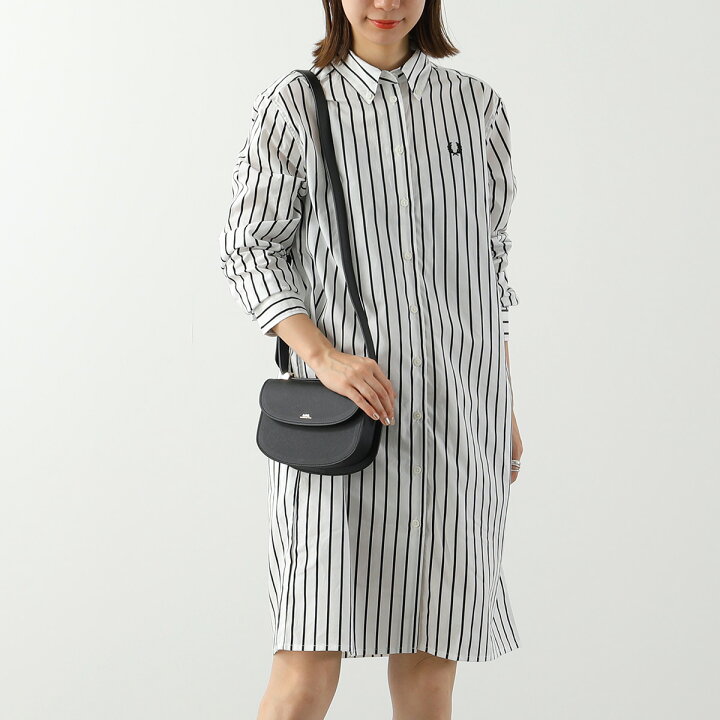 楽天市場】FRED PERRY フレッドペリー ワンピース STRIPED SHIRT DRESS 