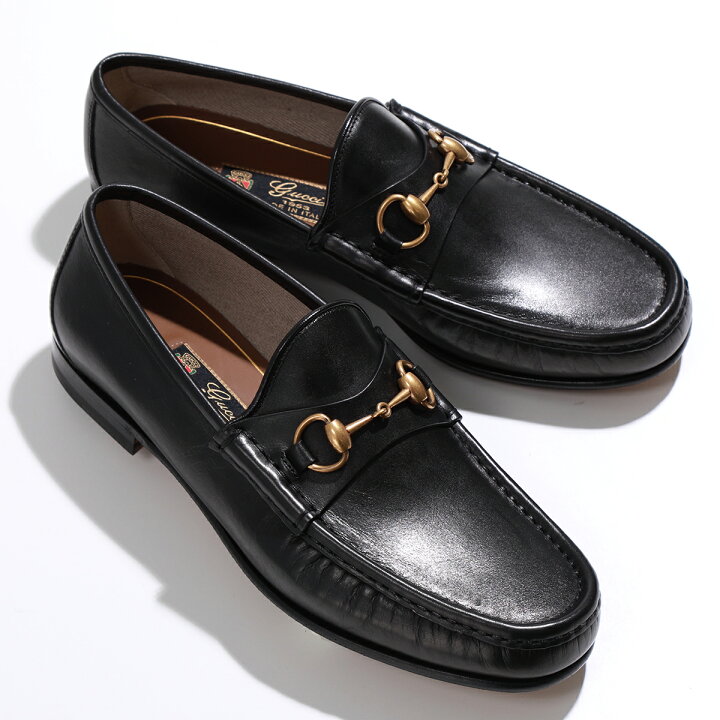 楽天市場】GUCCI グッチ ローファー 307929 BLM00 メンズ 1953  