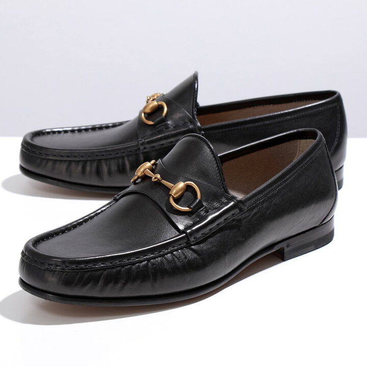 楽天市場】GUCCI グッチ ローファー 307929 BLM00 メンズ 1953 
